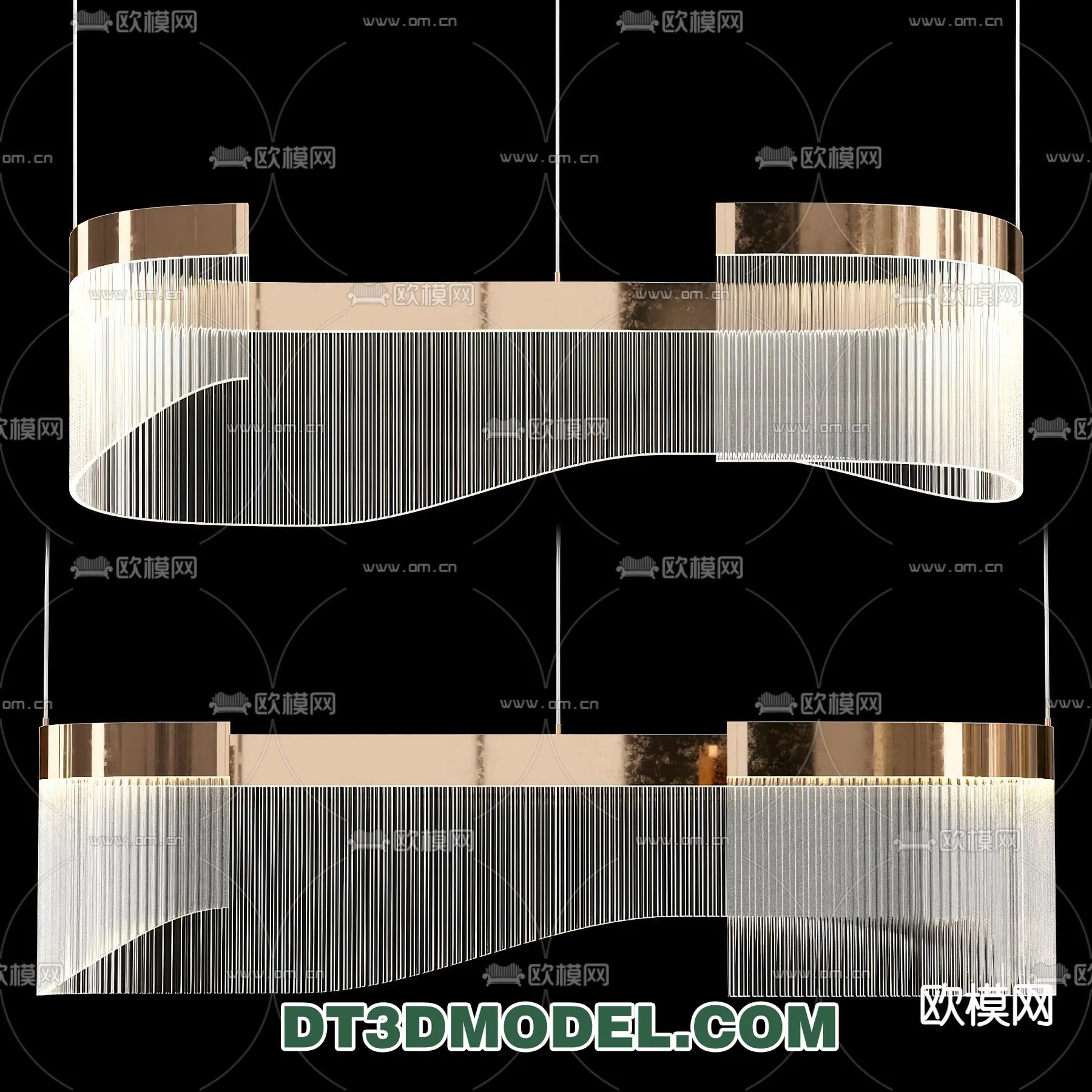 Pendant Light - Interior Decor 3D Model - 049