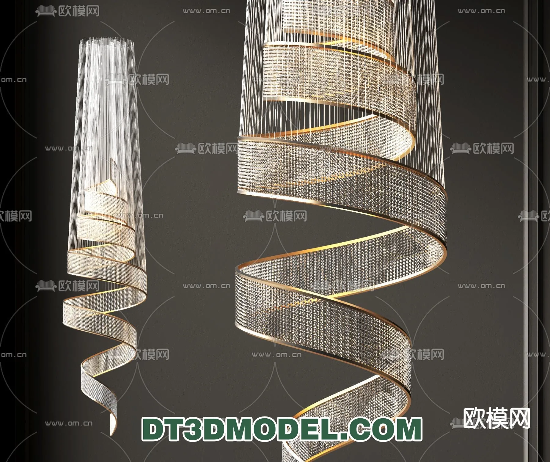 Pendant Light - Interior Decor 3D Model - 050