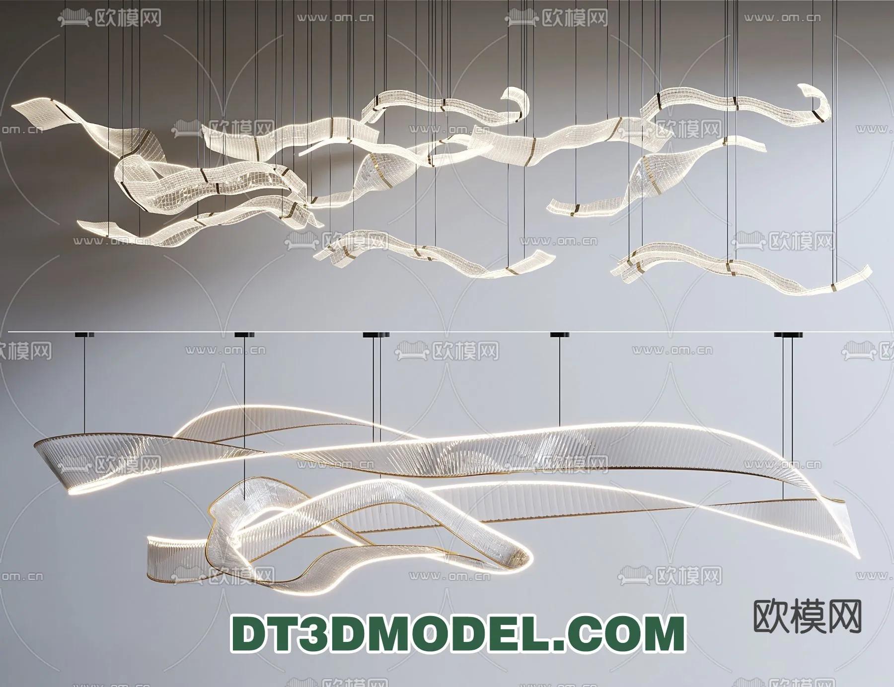 Pendant Light - Interior Decor 3D Model - 052