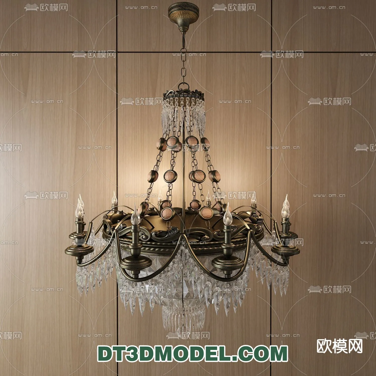 Pendant Light - Interior Decor 3D Model - 054