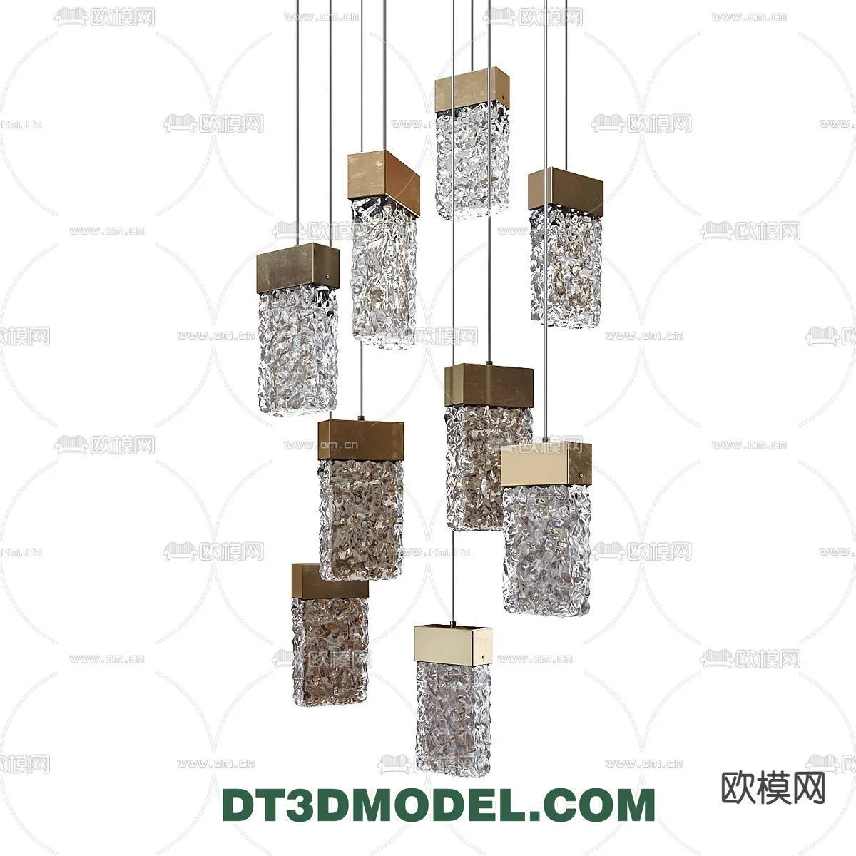 Pendant Light - Interior Decor 3D Model - 055