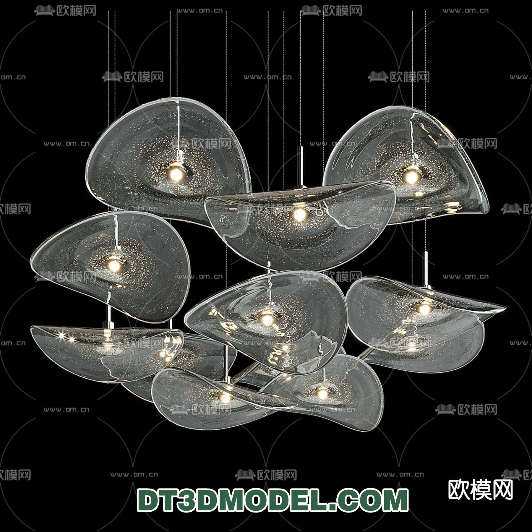 Pendant Light - Interior Decor 3D Model - 056