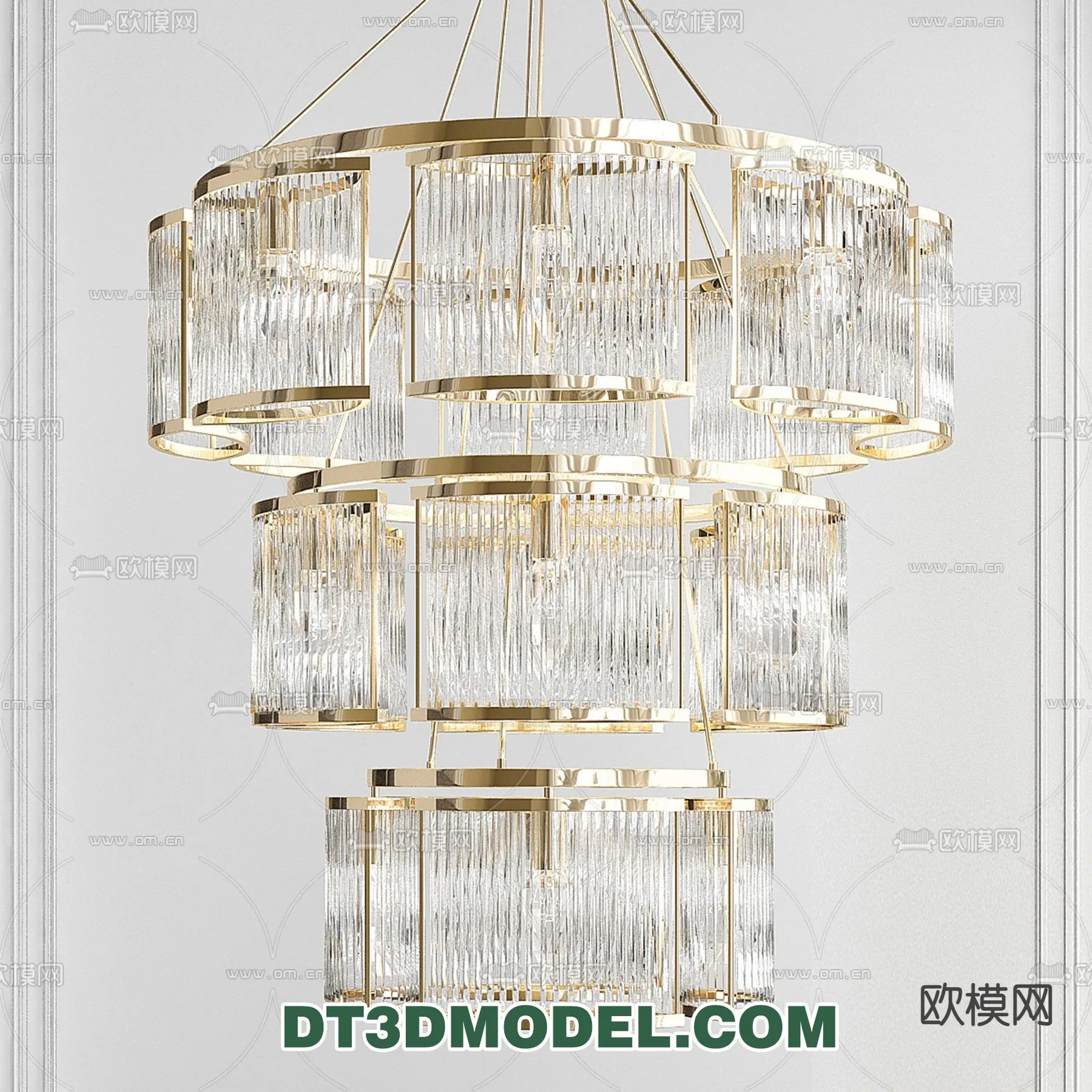 Pendant Light - Interior Decor 3D Model - 058