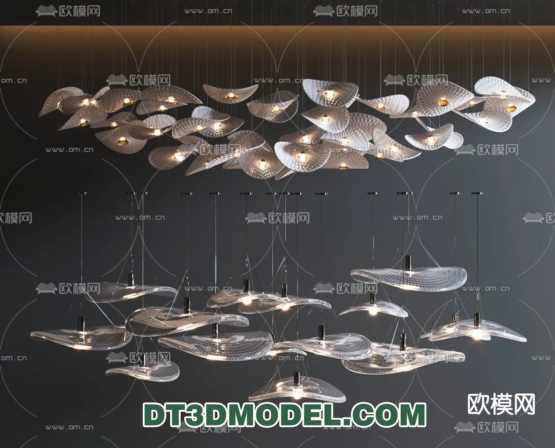 Pendant Light - Interior Decor 3D Model - 059
