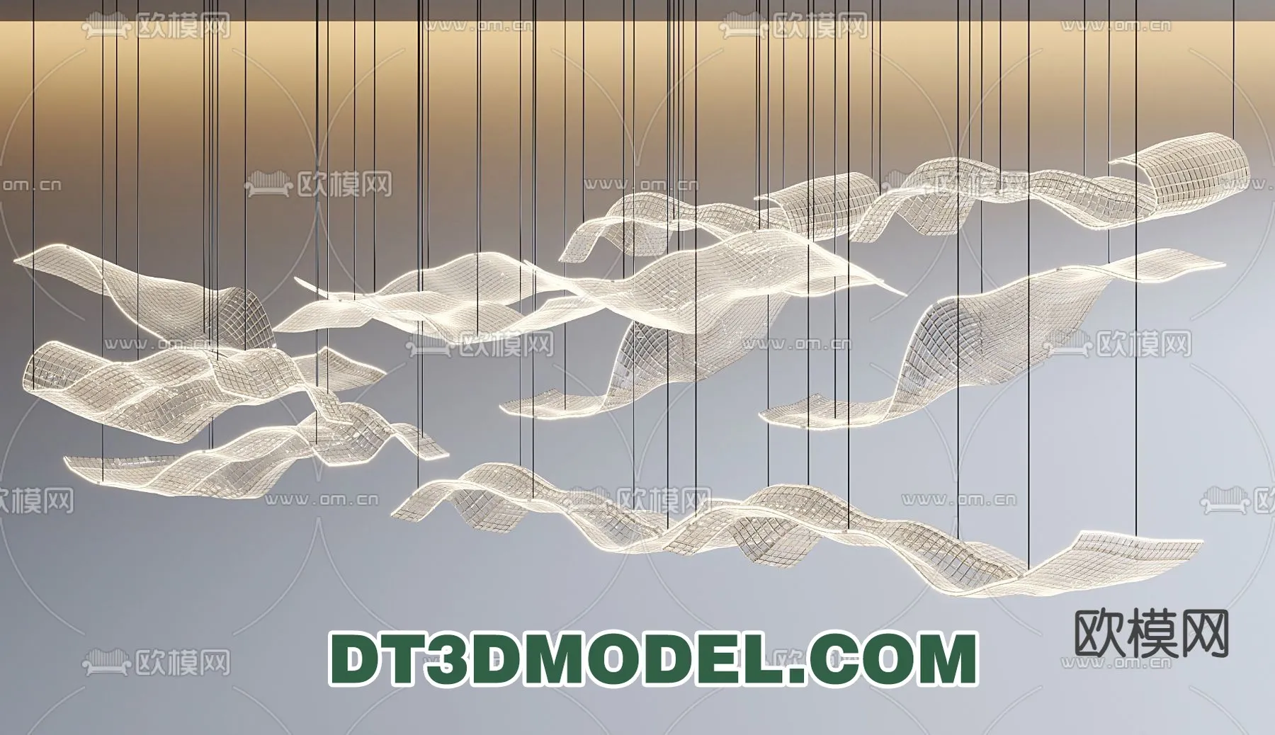 Pendant Light - Interior Decor 3D Model - 060
