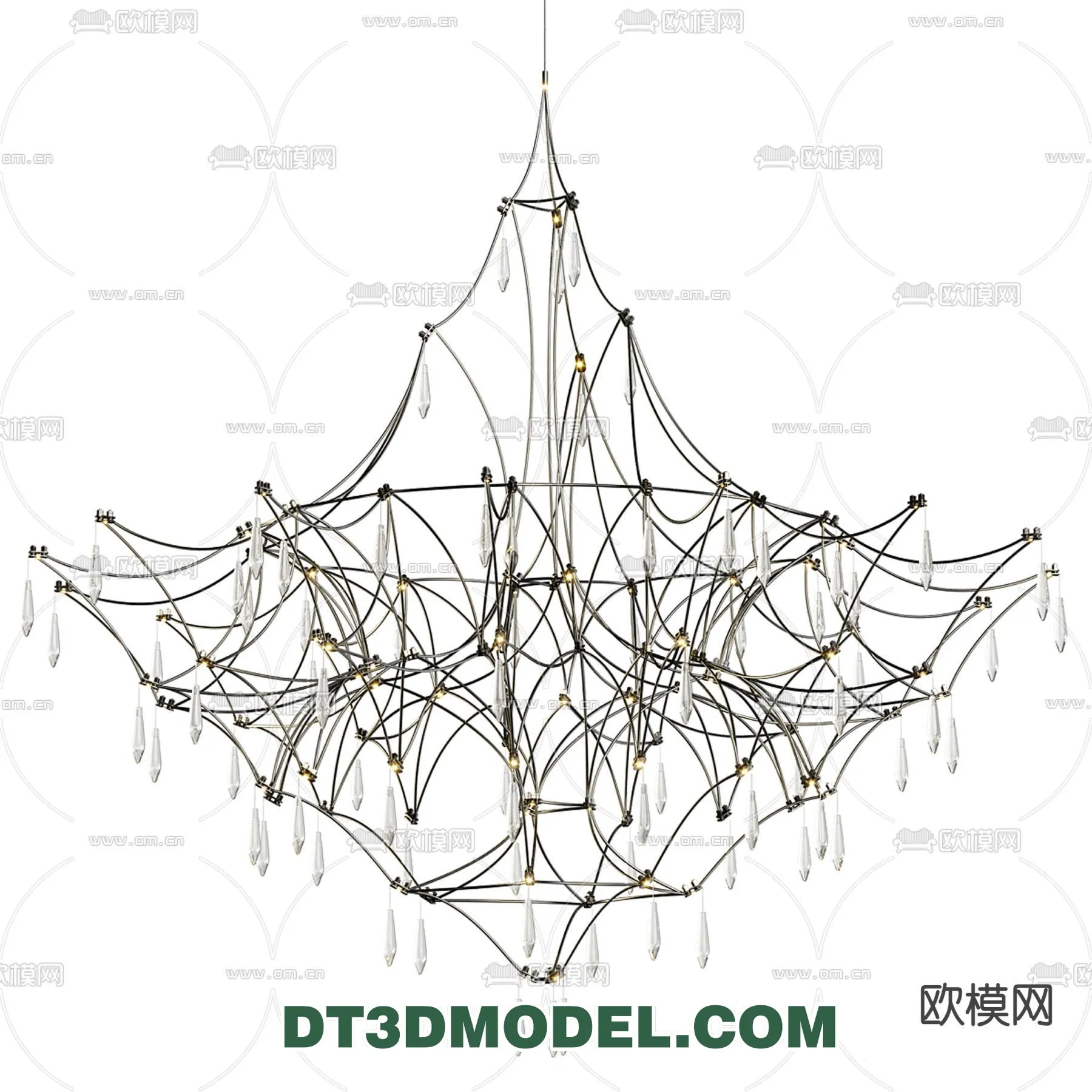 Pendant Light - Interior Decor 3D Model - 061