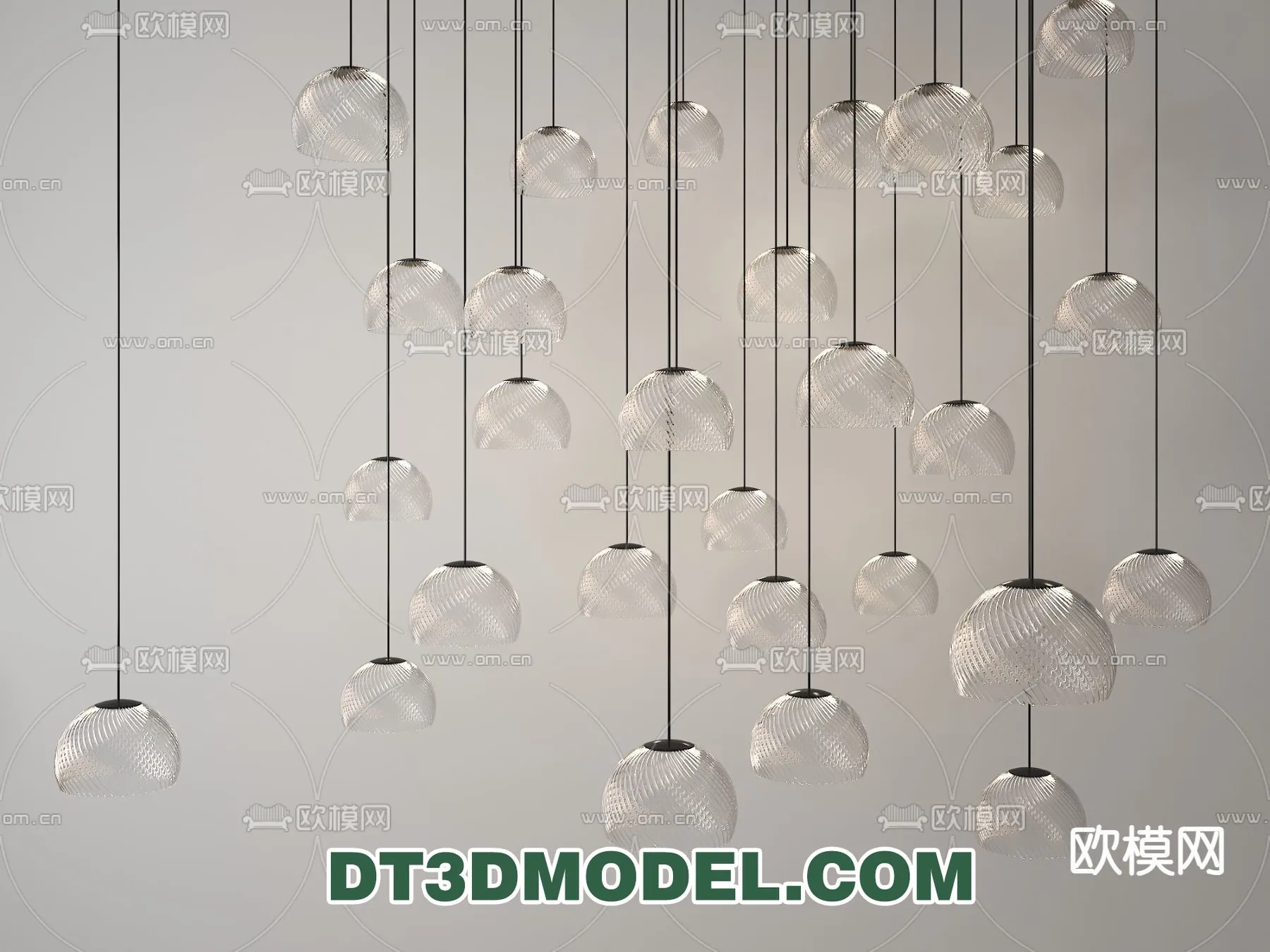 Pendant Light - Interior Decor 3D Model - 062