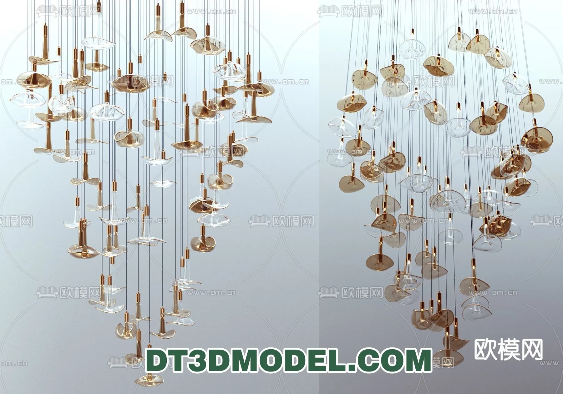 Pendant Light - Interior Decor 3D Model - 066