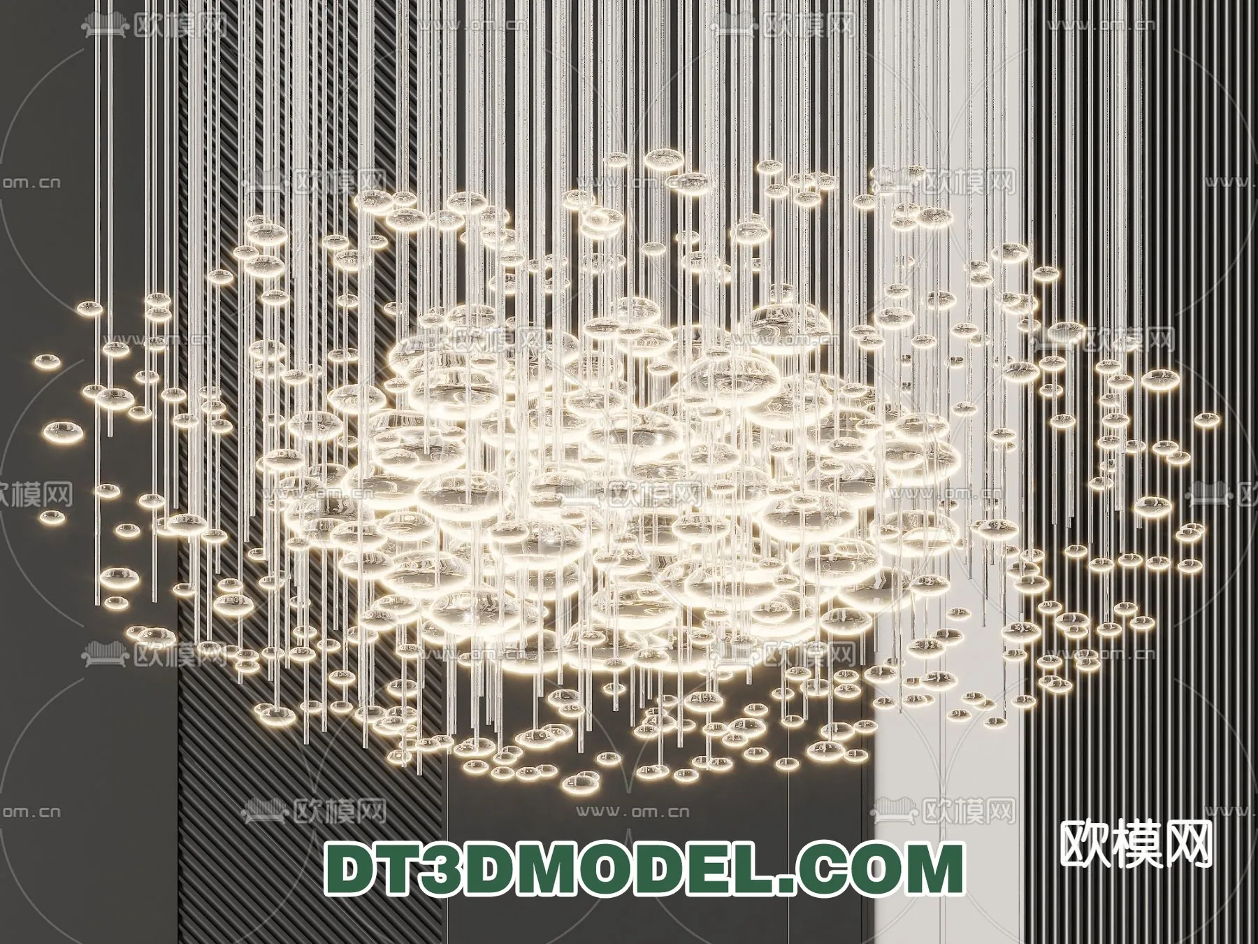 Pendant Light - Interior Decor 3D Model - 068