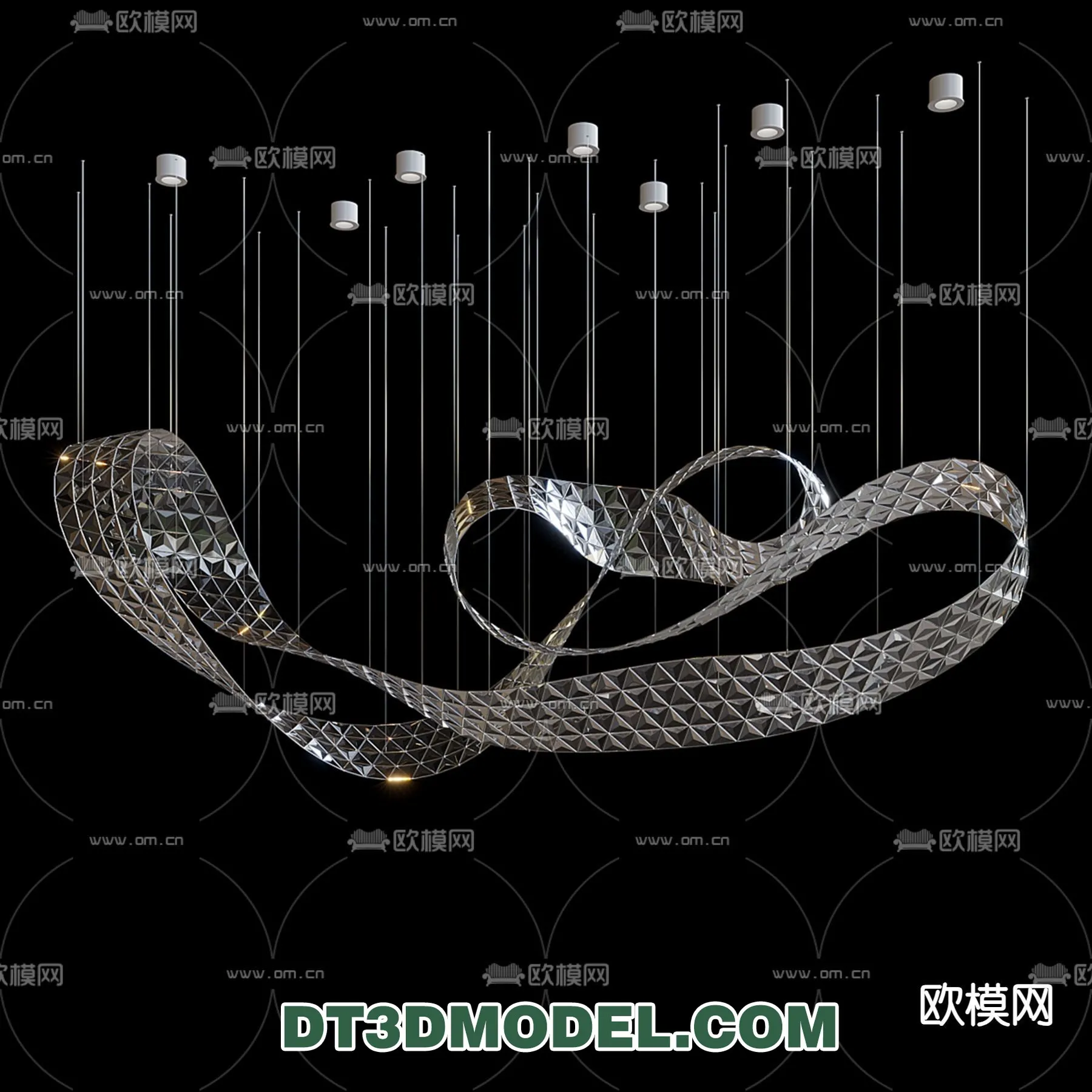 Pendant Light - Interior Decor 3D Model - 070