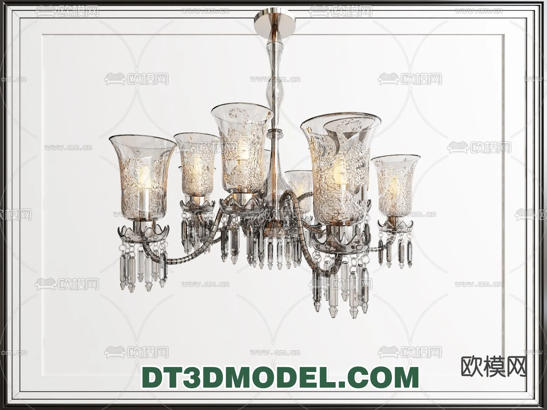 Pendant Light - Interior Decor 3D Model - 077