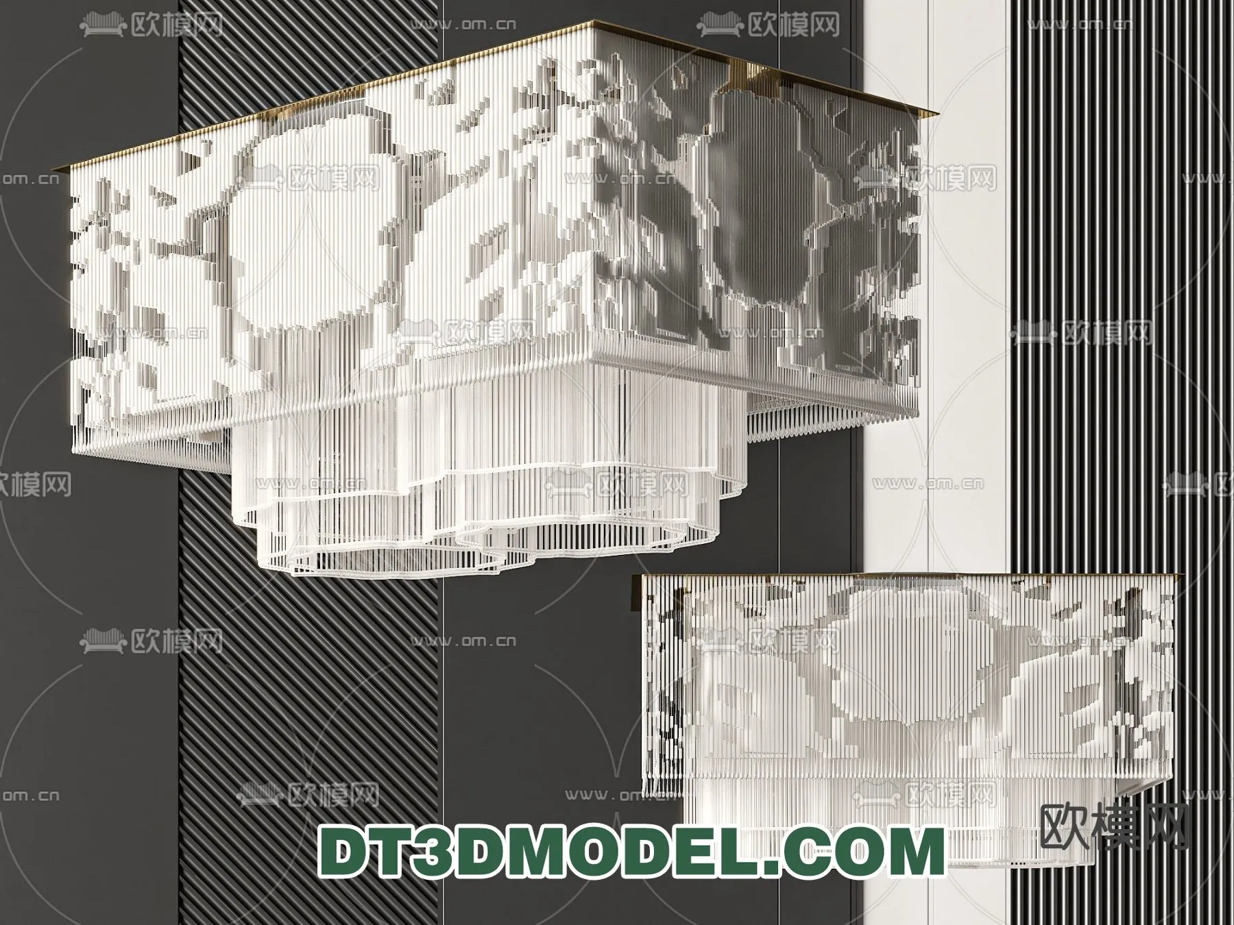Pendant Light - Interior Decor 3D Model - 078