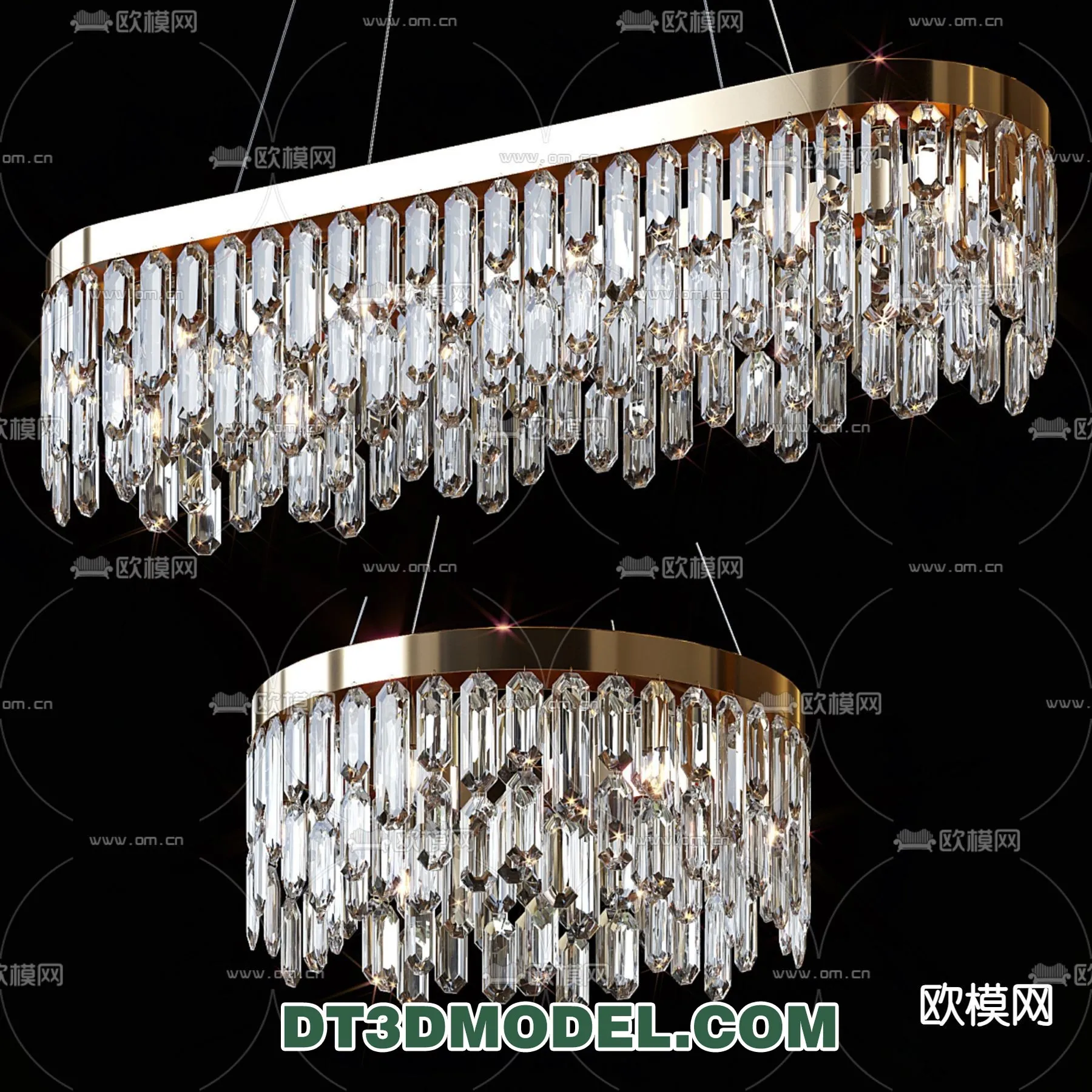 Pendant Light - Interior Decor 3D Model - 080