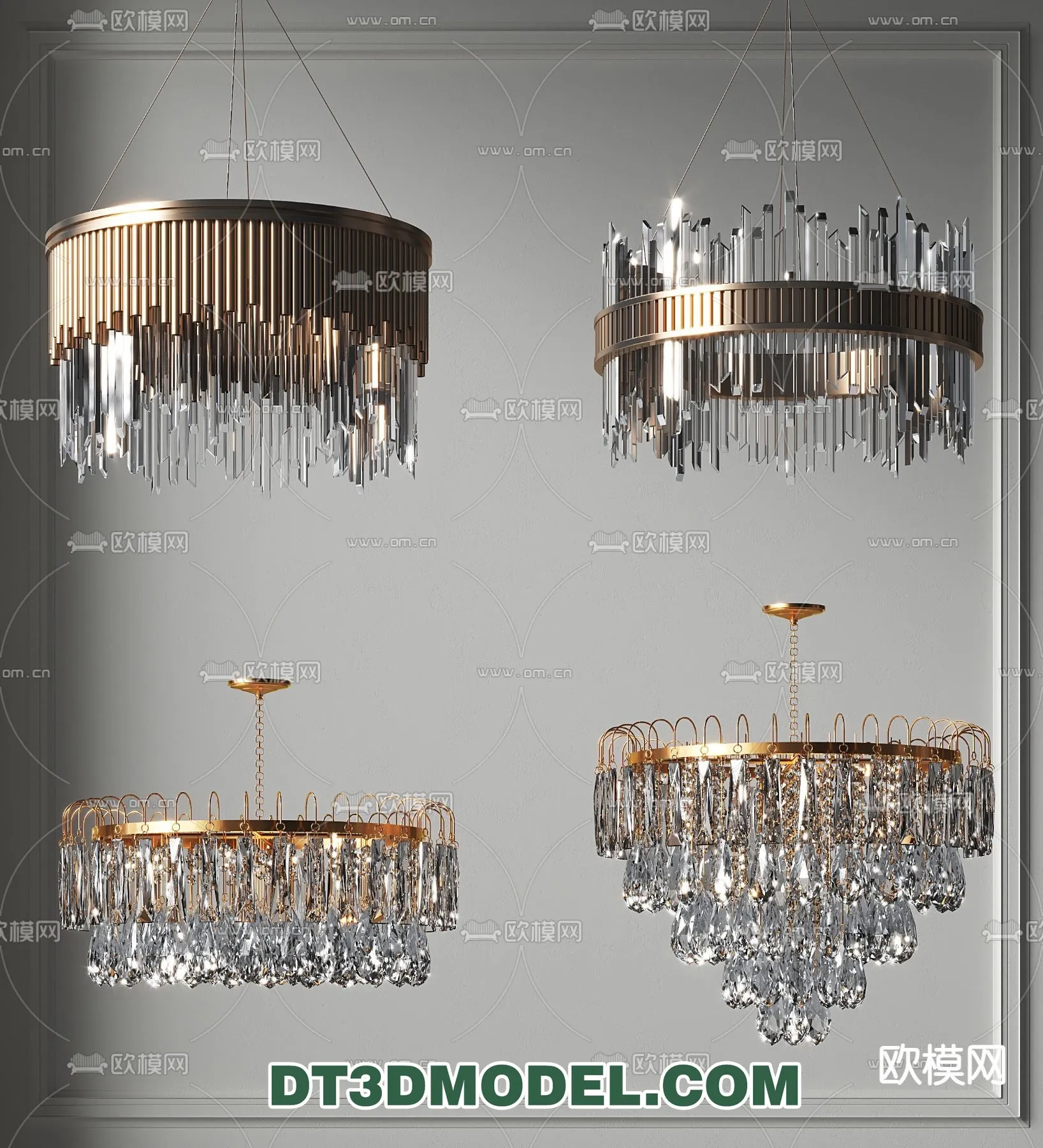 Pendant Light - Interior Decor 3D Model - 086