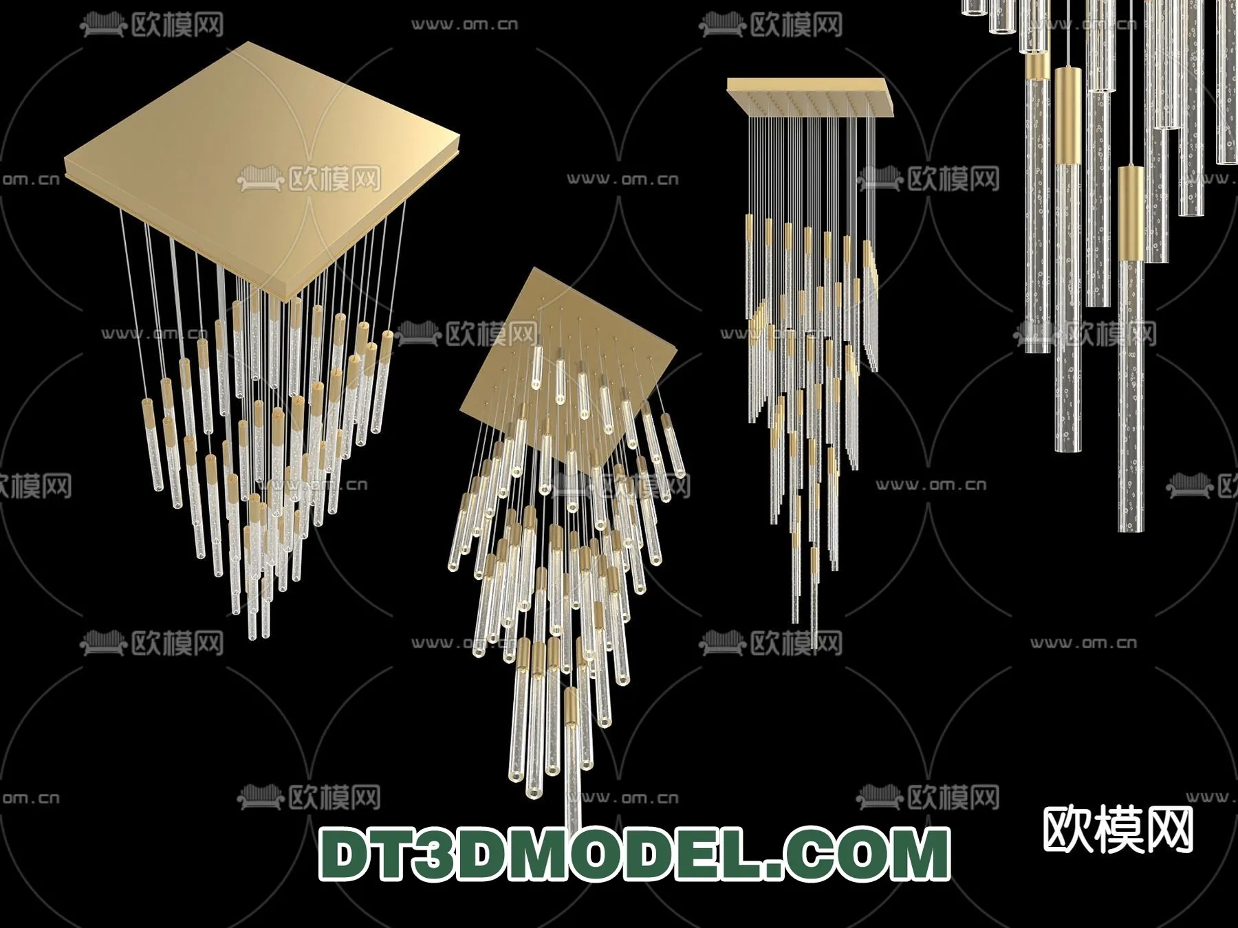 Pendant Light - Interior Decor 3D Model - 088