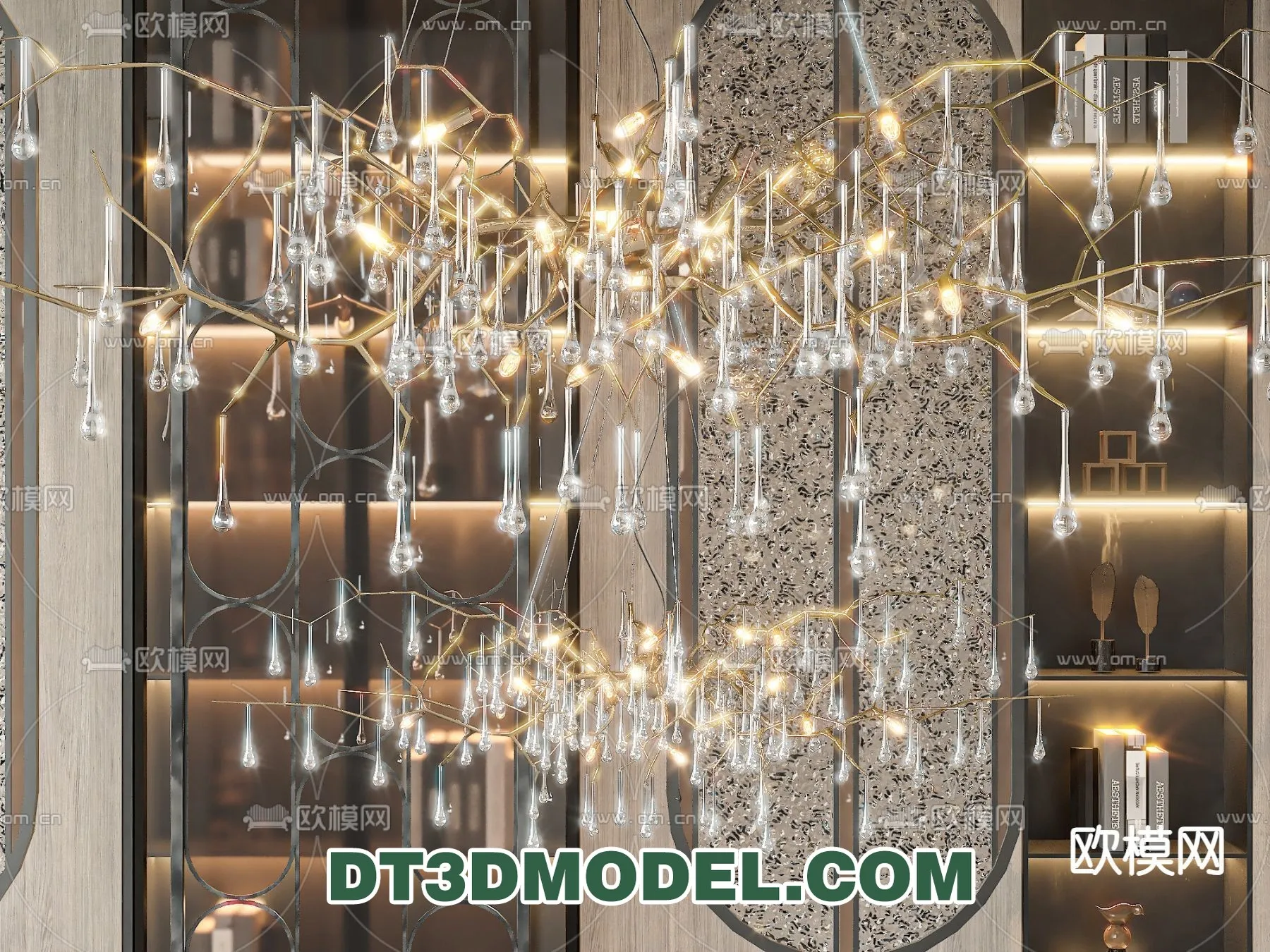 Pendant Light - Interior Decor 3D Model - 092