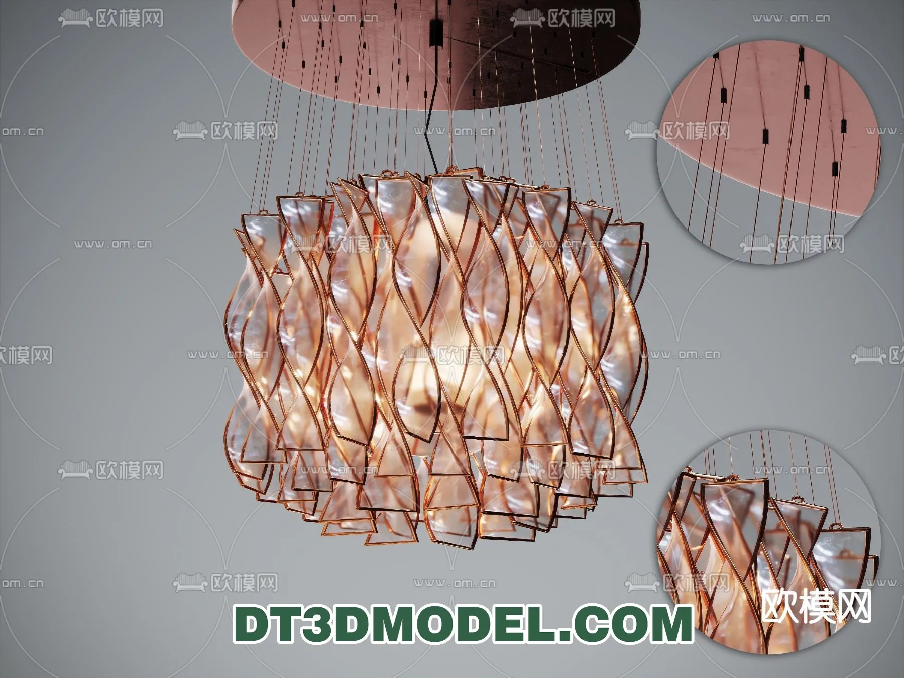 Pendant Light - Interior Decor 3D Model - 094