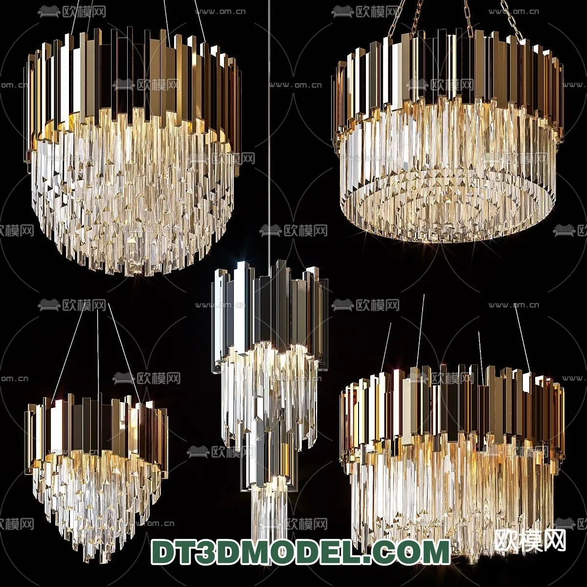 Pendant Light - Interior Decor 3D Model - 095