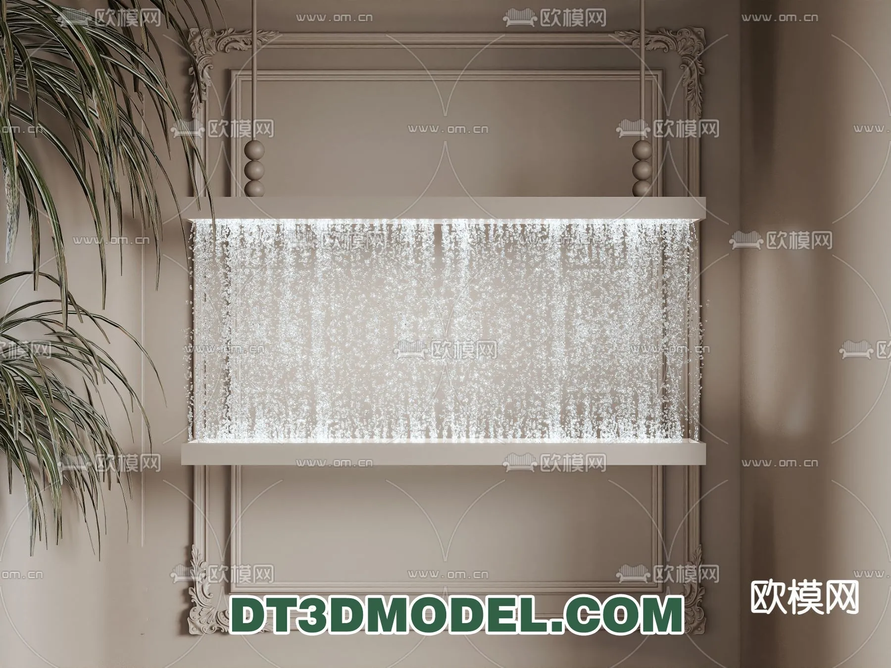 Pendant Light - Interior Decor 3D Model - 100