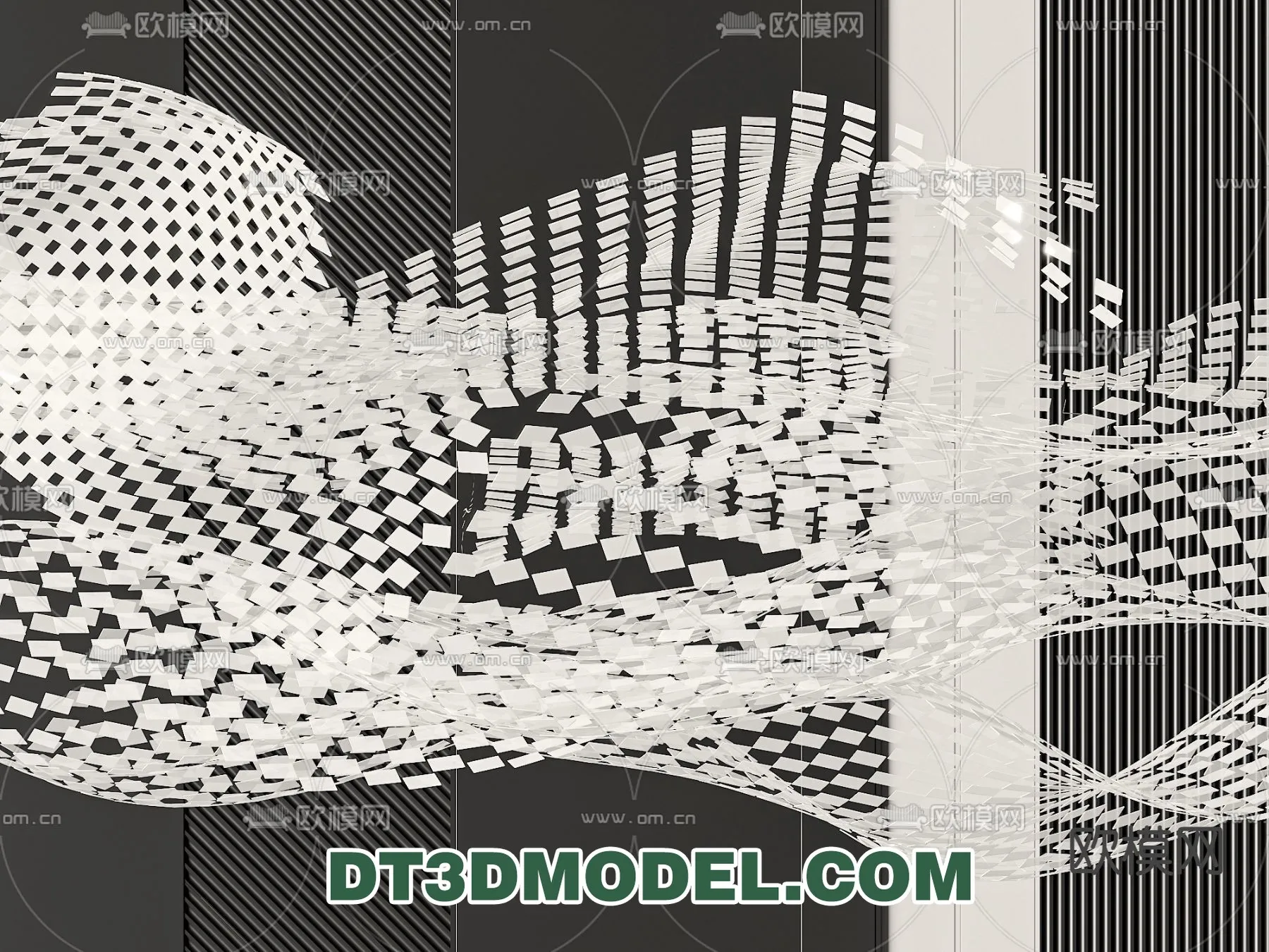 Pendant Light - Interior Decor 3D Model - 103