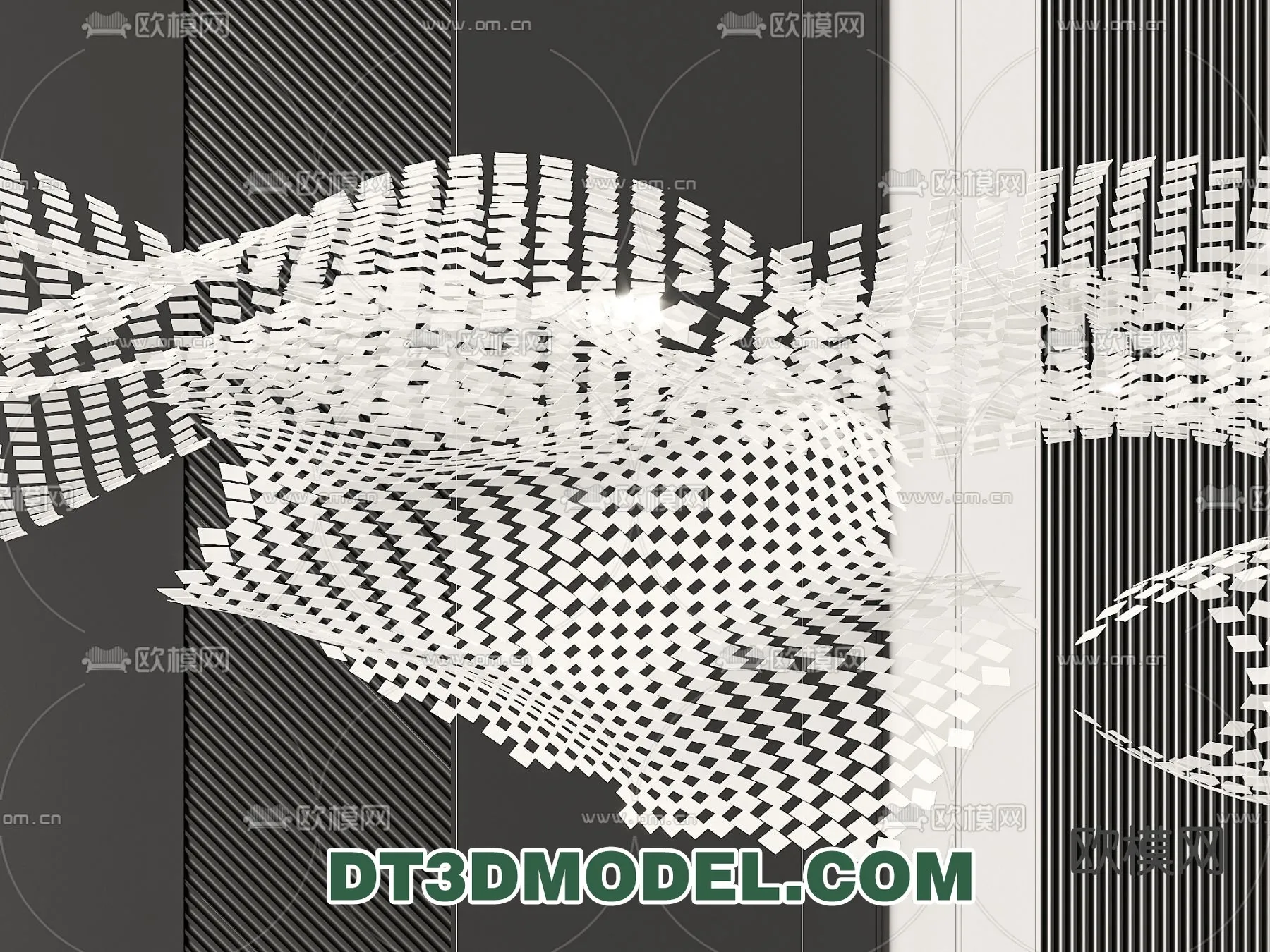 Pendant Light - Interior Decor 3D Model - 106