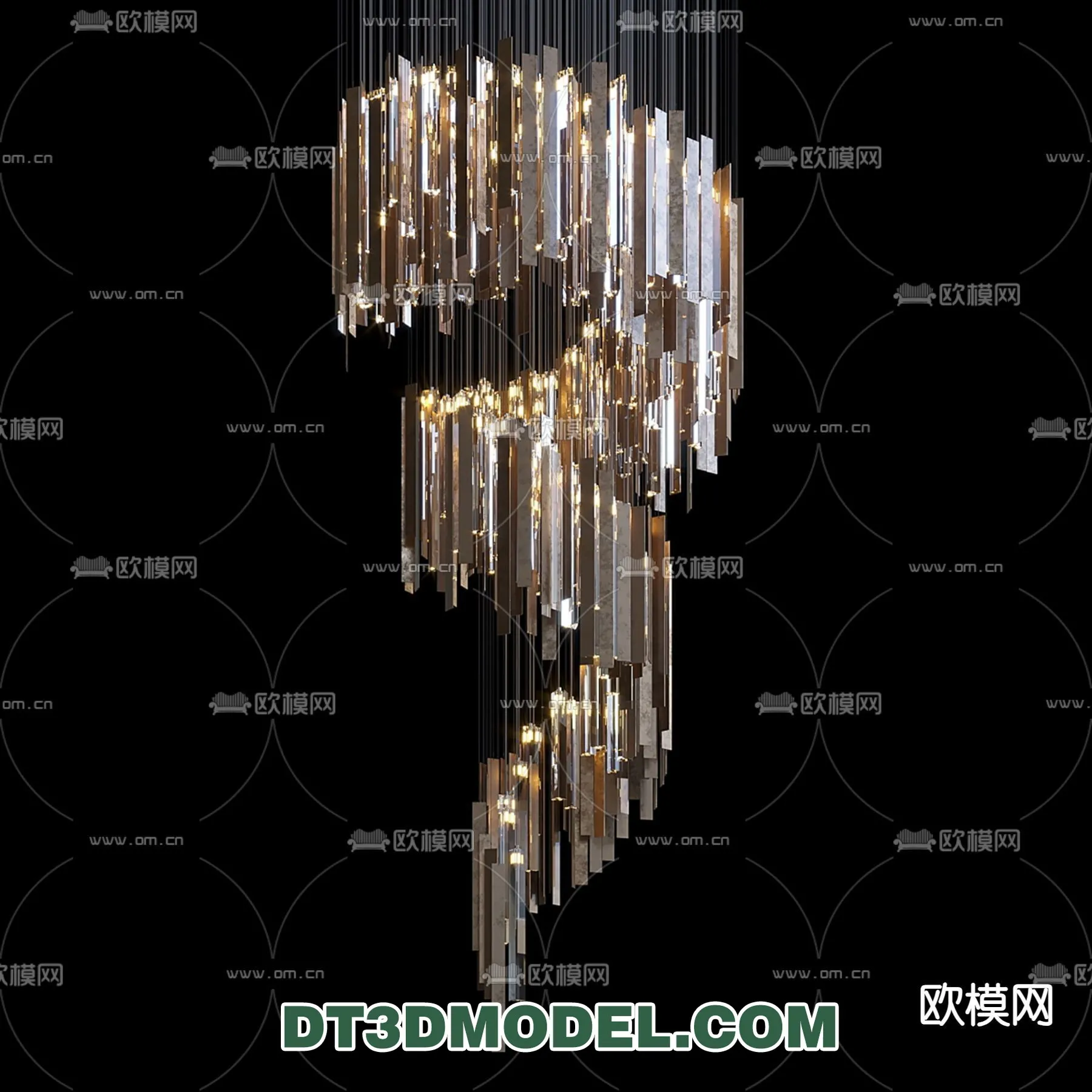 Pendant Light - Interior Decor 3D Model - 111