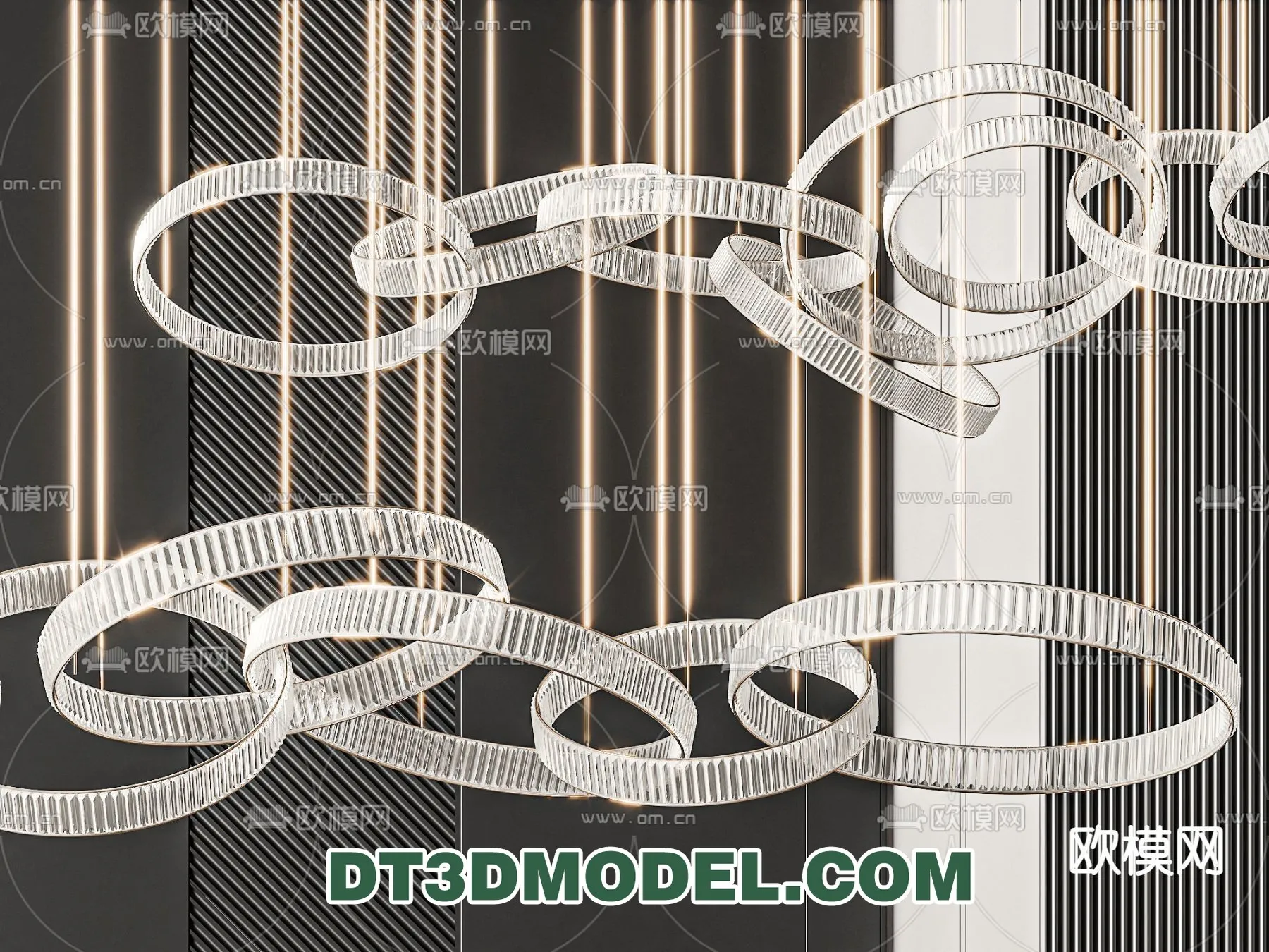 Pendant Light - Interior Decor 3D Model - 114