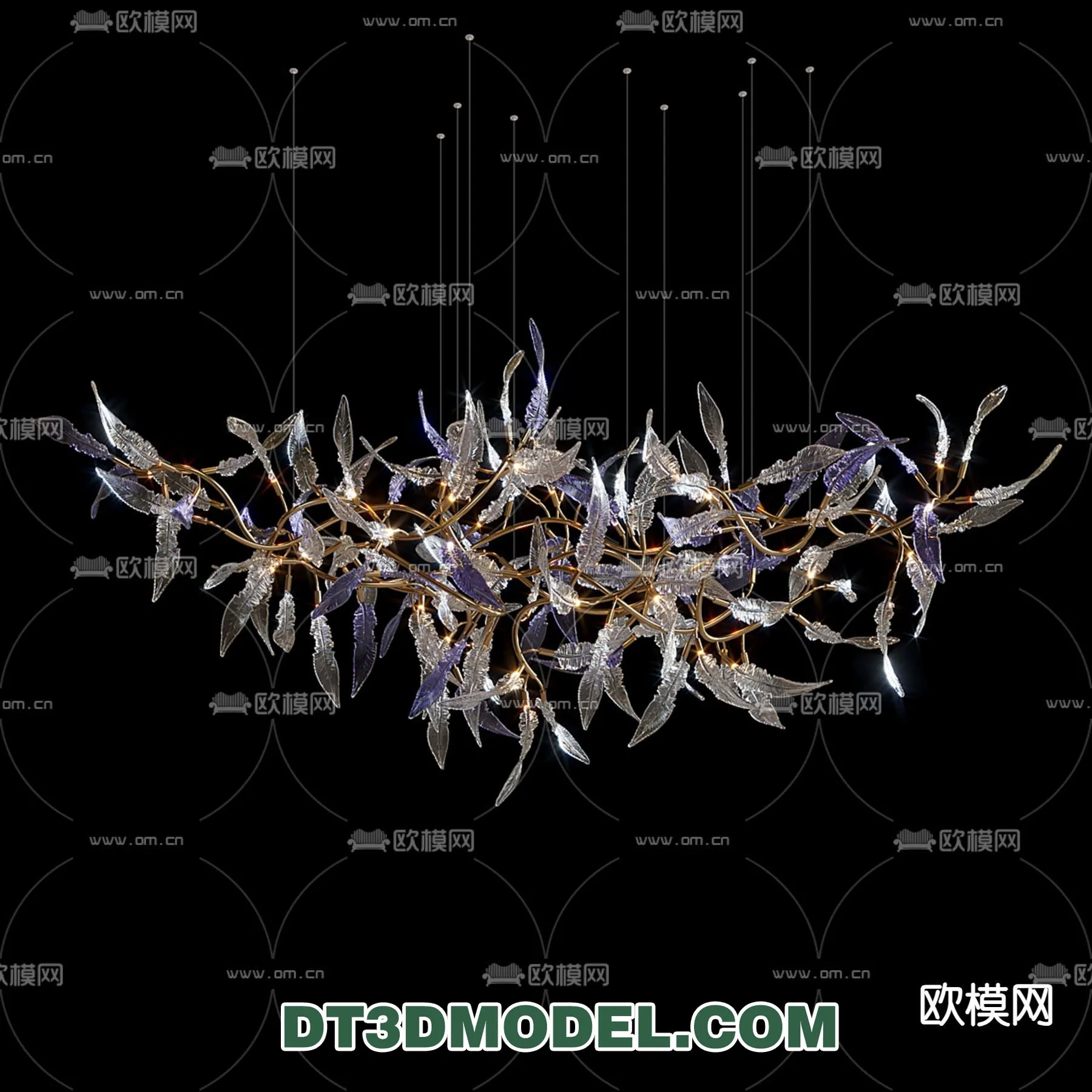 Pendant Light - Interior Decor 3D Model - 116