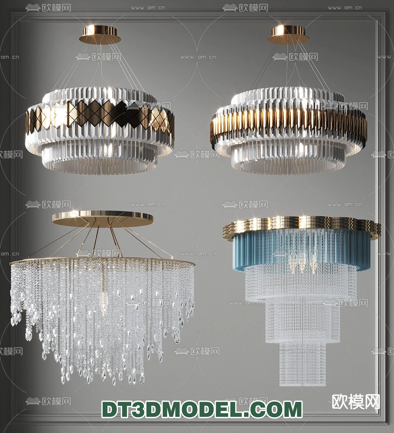 Pendant Light - Interior Decor 3D Model - 124