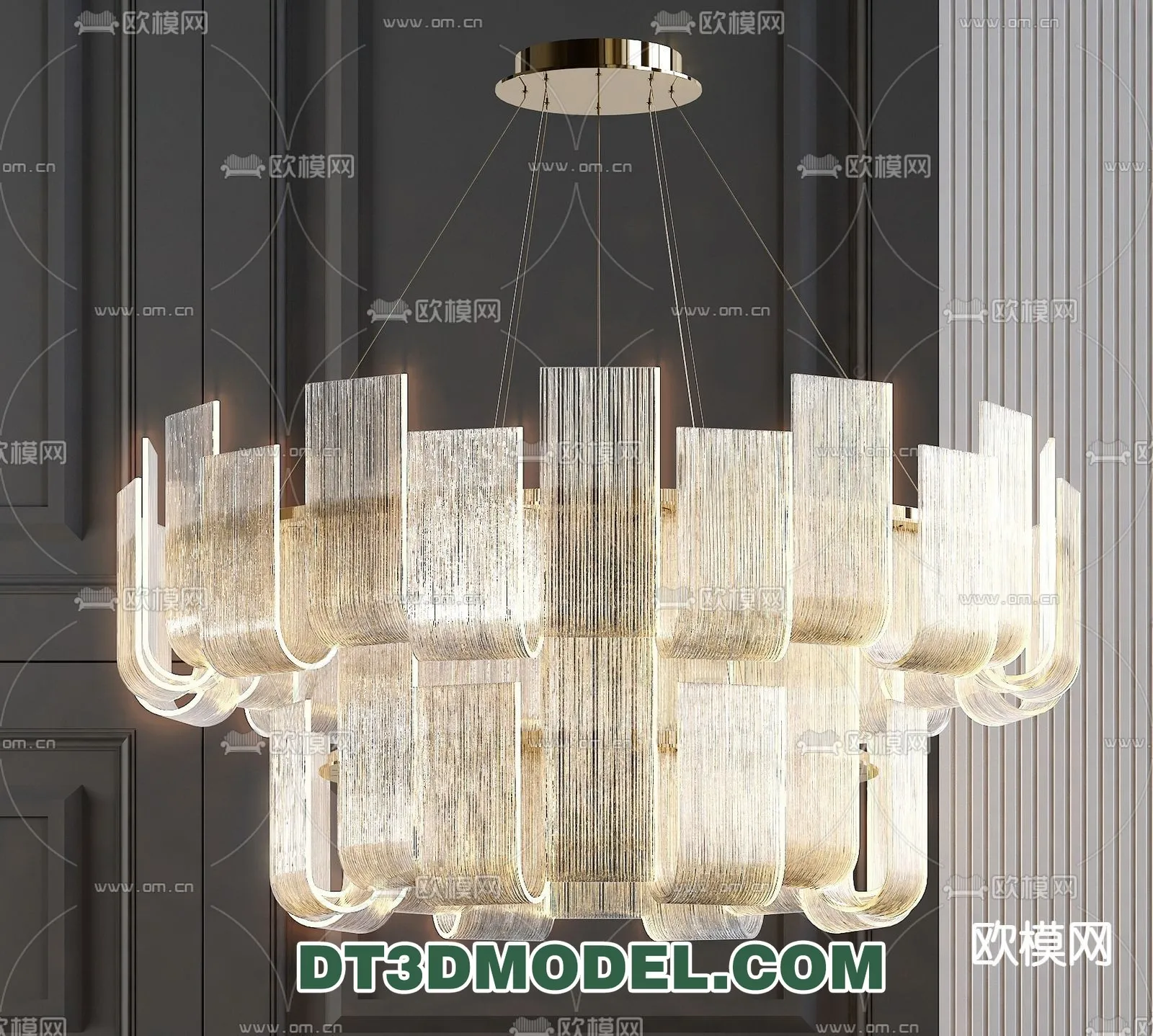 Pendant Light - Interior Decor 3D Model - 125