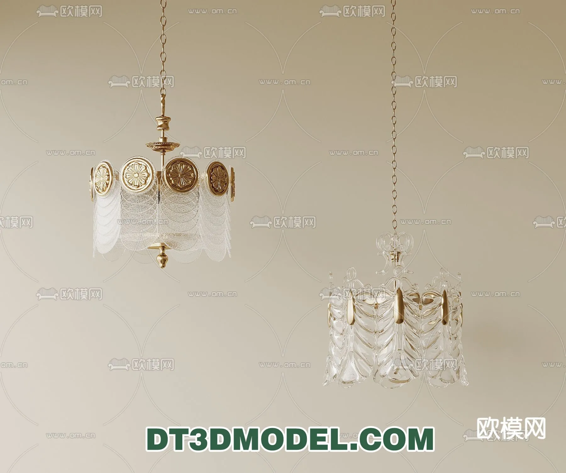 Pendant Light - Interior Decor 3D Model - 127