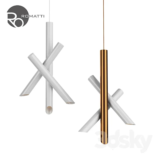 Pendant light Romatti Castor 3DModel