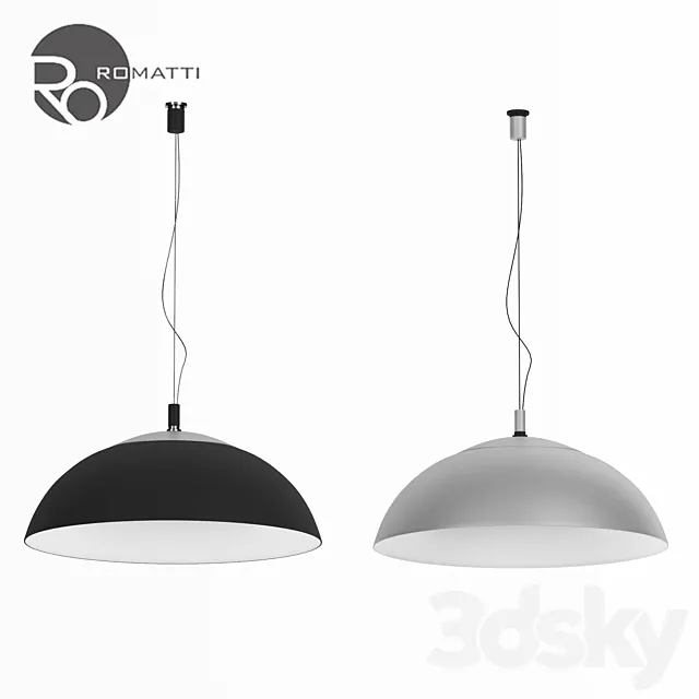 Pendant light Romatti Diadem 3D Model