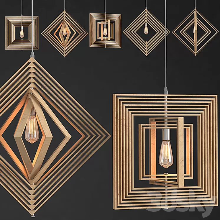 pendant lights 3D Model