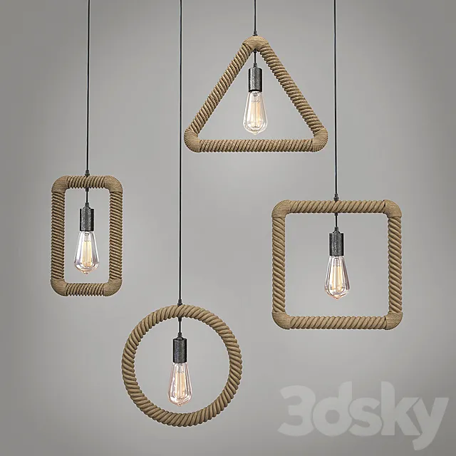 pendant lights 3D Model