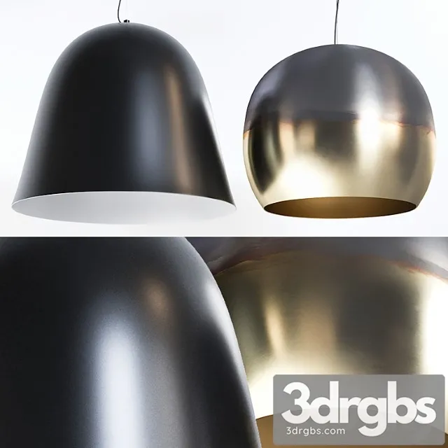Pendant lights elara and capitol 3D Model Free