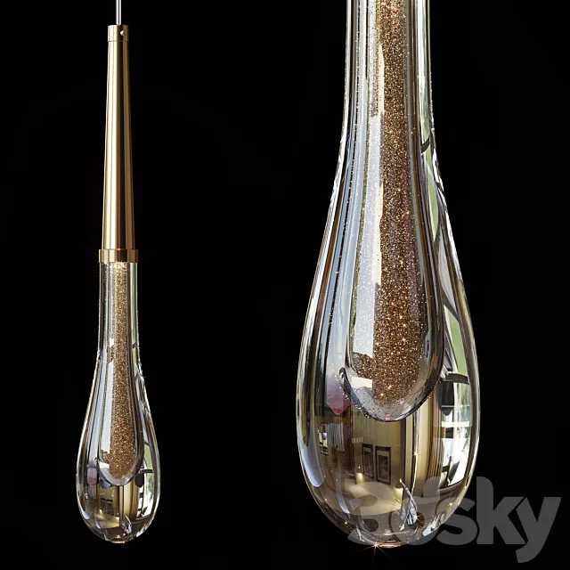 Pendant Lights Fial Lux by Lampatron 3D Model