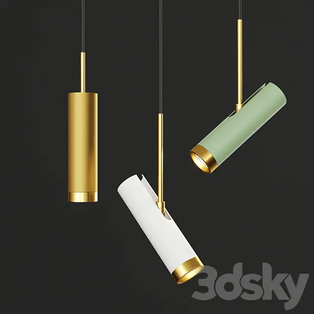 Pendant lights Lampatron TALSI ONE _1 3D Model