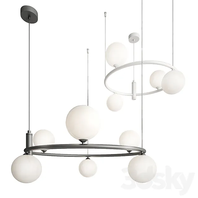 Pendant lights Maytoni Ring 3DModel