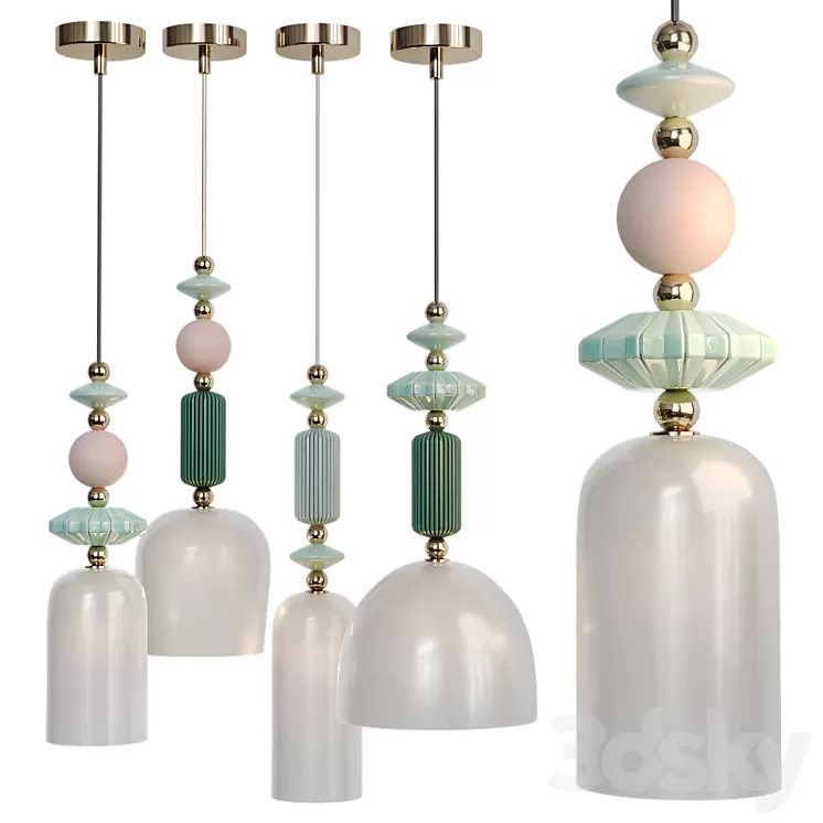 Pendant lights Odeon Light CANDY 3D Model