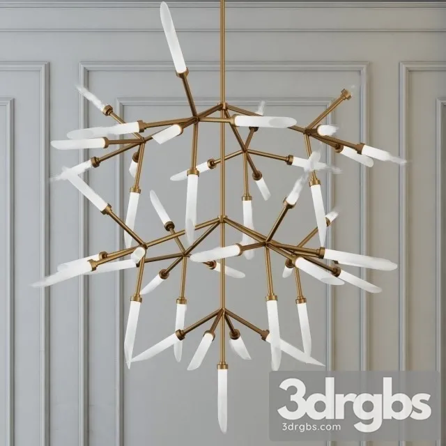 Pendant Lights Spur Grande Chandelier 3D Model Free