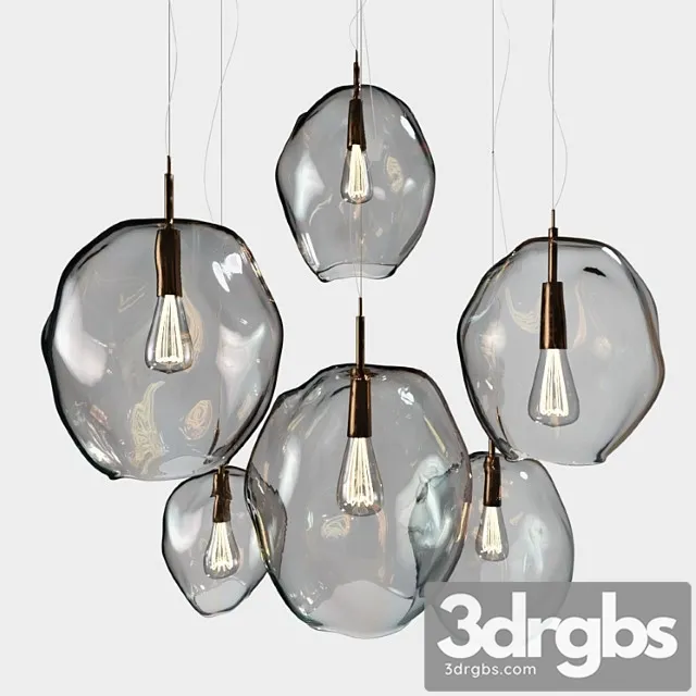 Pendant plafond bubble 3D Model Free