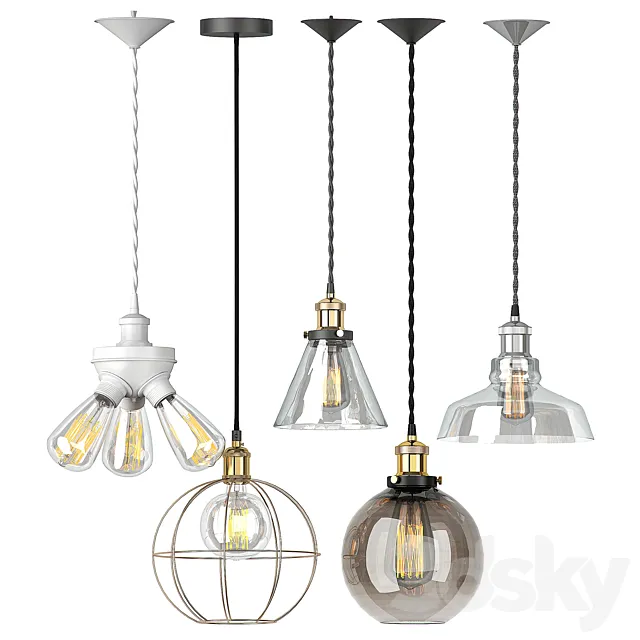 PENDANT SET 12 3D Model