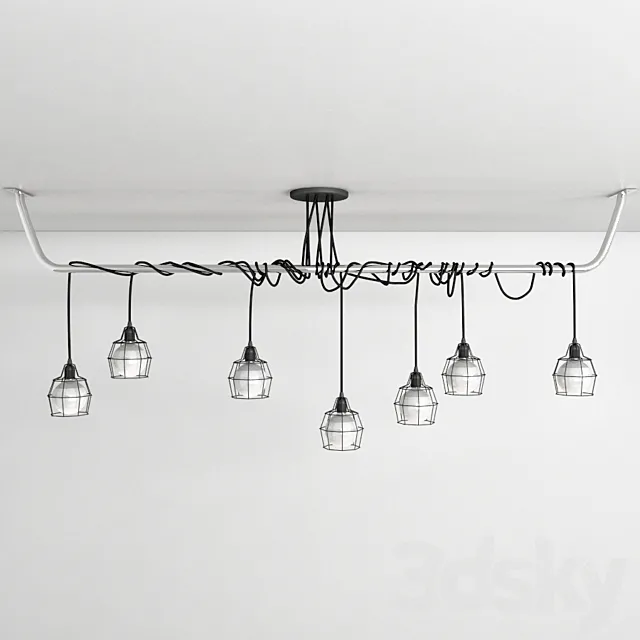 Pendants in a bar 3DModel