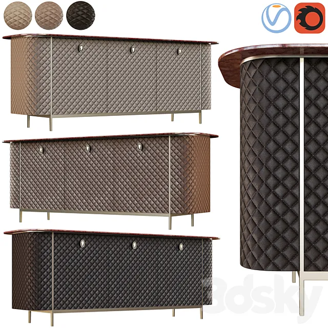 penelope dining- cupboard 3DModel