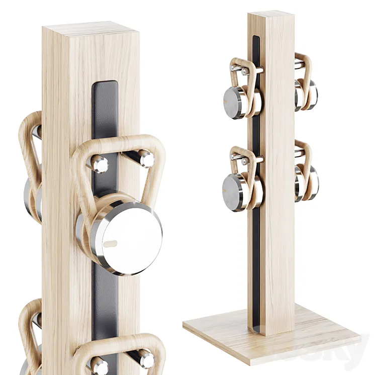 PENT. luxury fitness equipment 3D Model Free