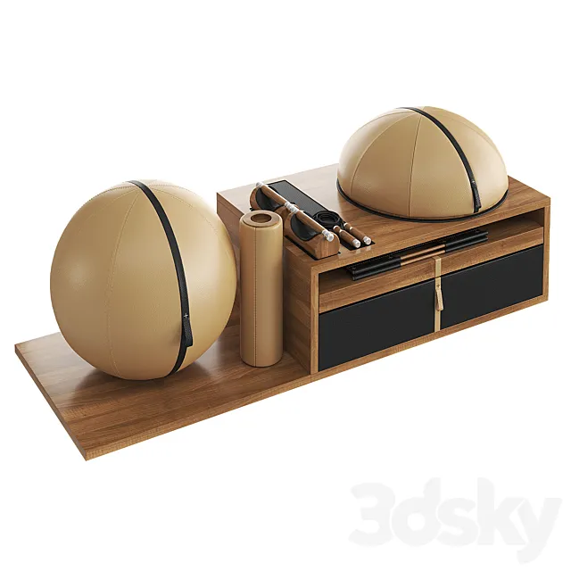 PENT luxury fitness equipment part 1 3D Model