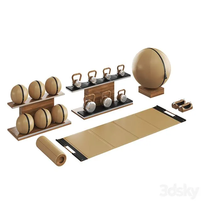 PENT luxury fitness equipment part 4 3D Model