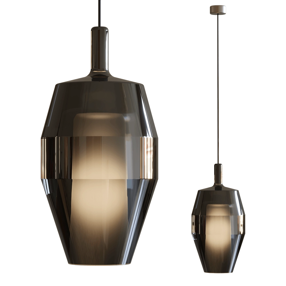 PENTA - Pendant lamp Mom Glossy Tall 3D Model
