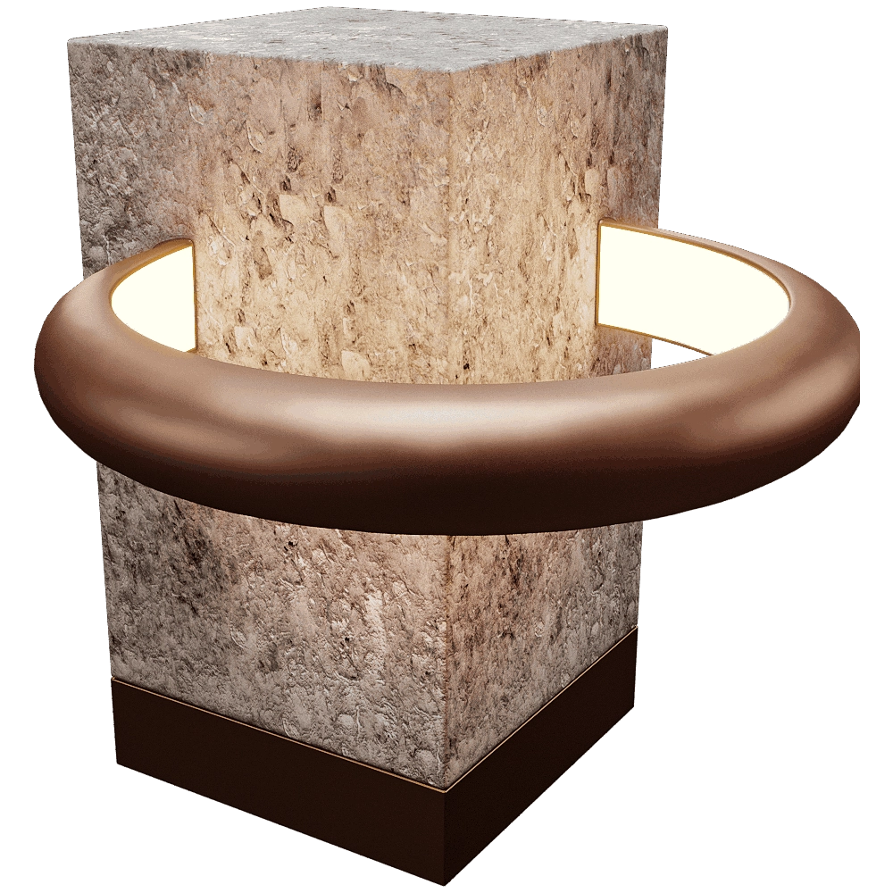 PENTA - Table lamp Angolo 3D Model